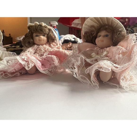 Cameo Kids Collection Porcelain‎ Mini Southern Belles- Lot Of 4 ~￼ Poseable - Picture 8 of 16